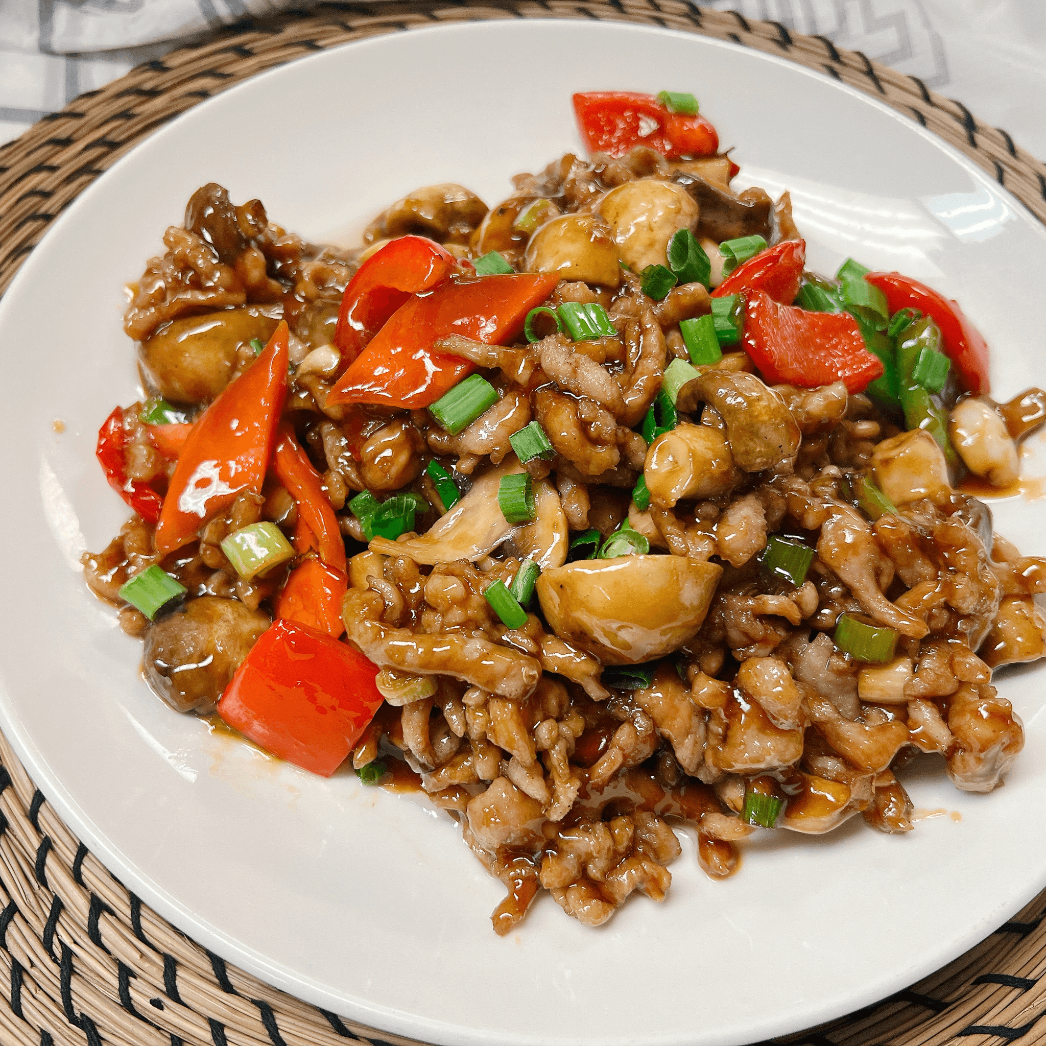 Mushroom Pork 蘑菇炒肉