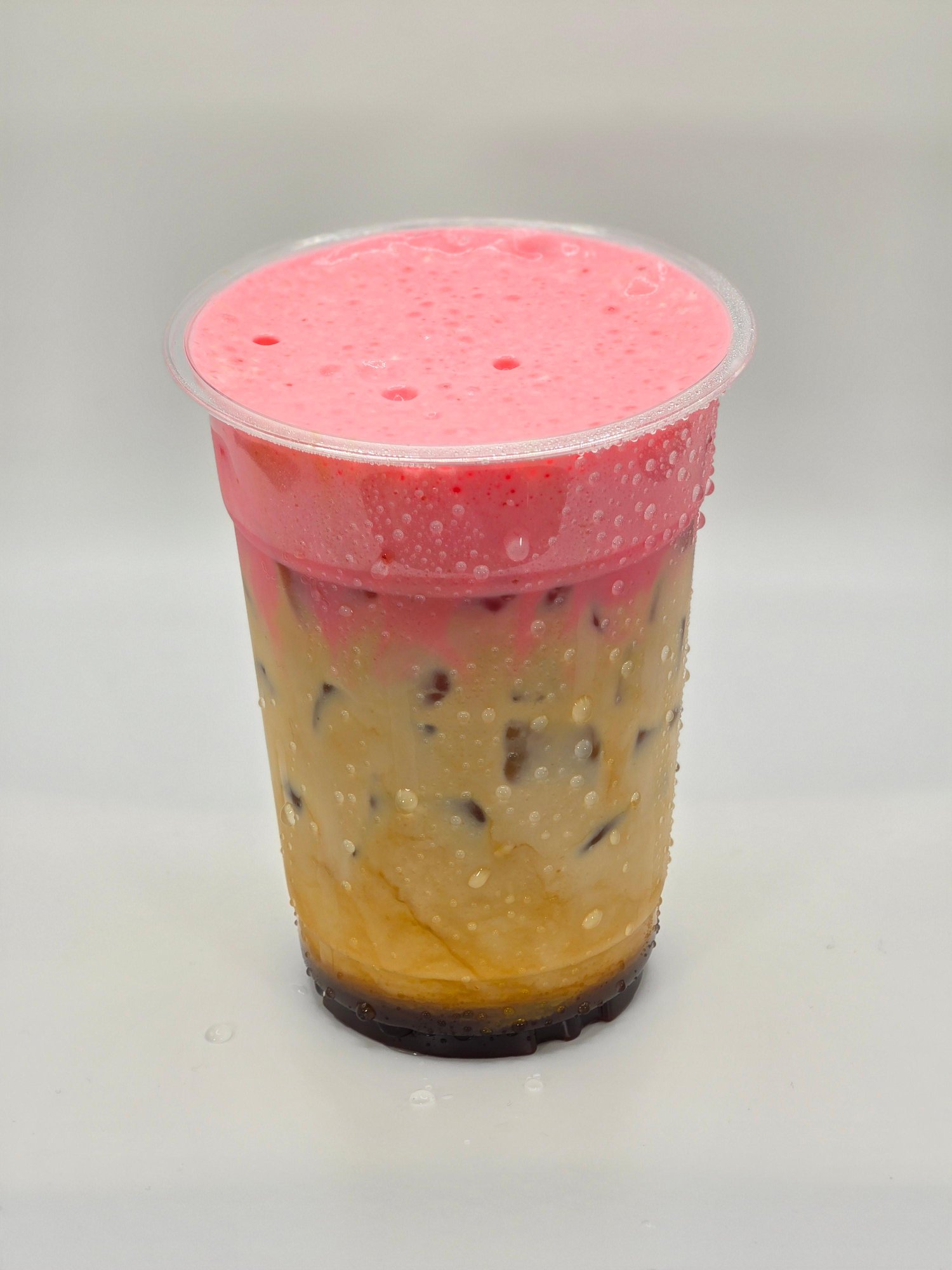 Iced Strawberry Latte (Cold Foam Included)
