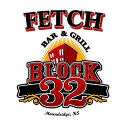 Fetch Bar &amp; Grill @ Block 32 Logo