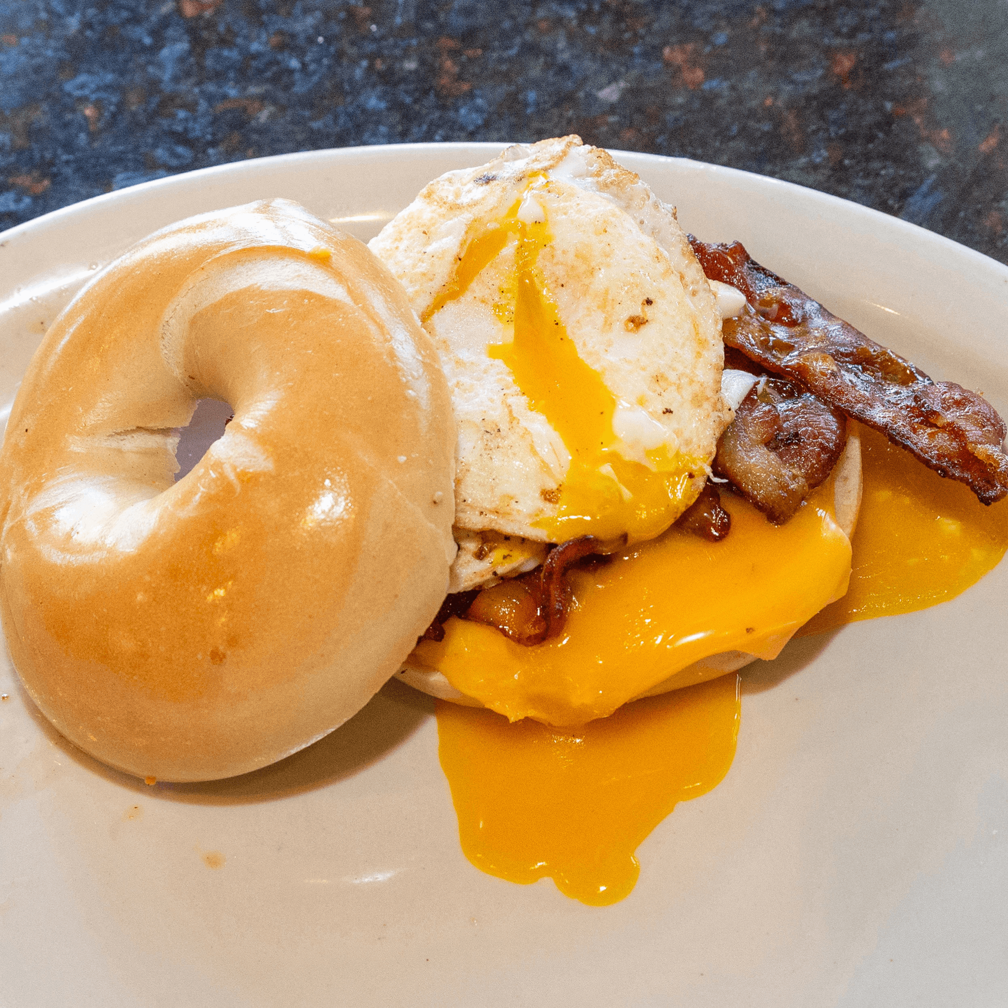 Bacon 2 Eggs & Cheese