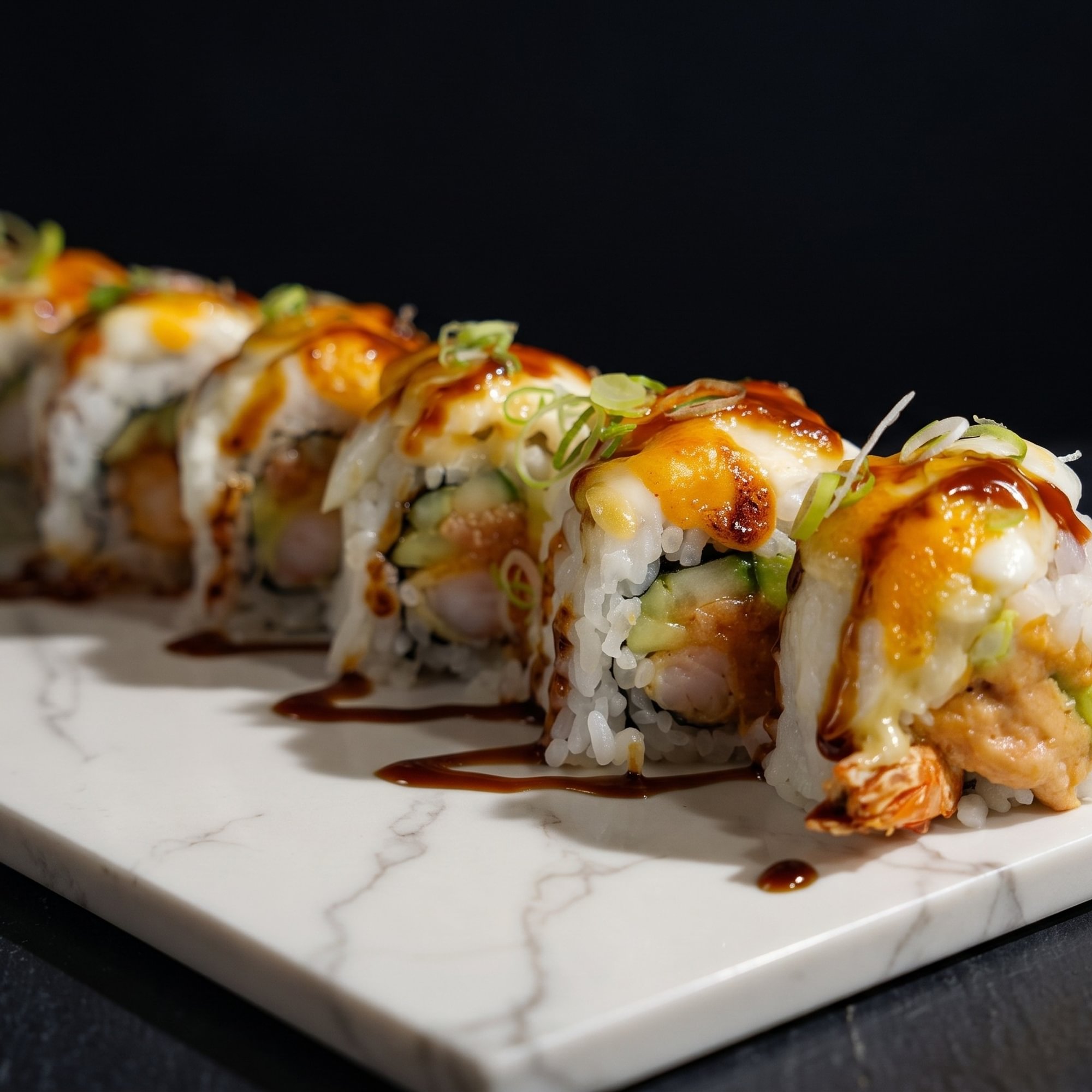 White Dragon Roll (Baked)