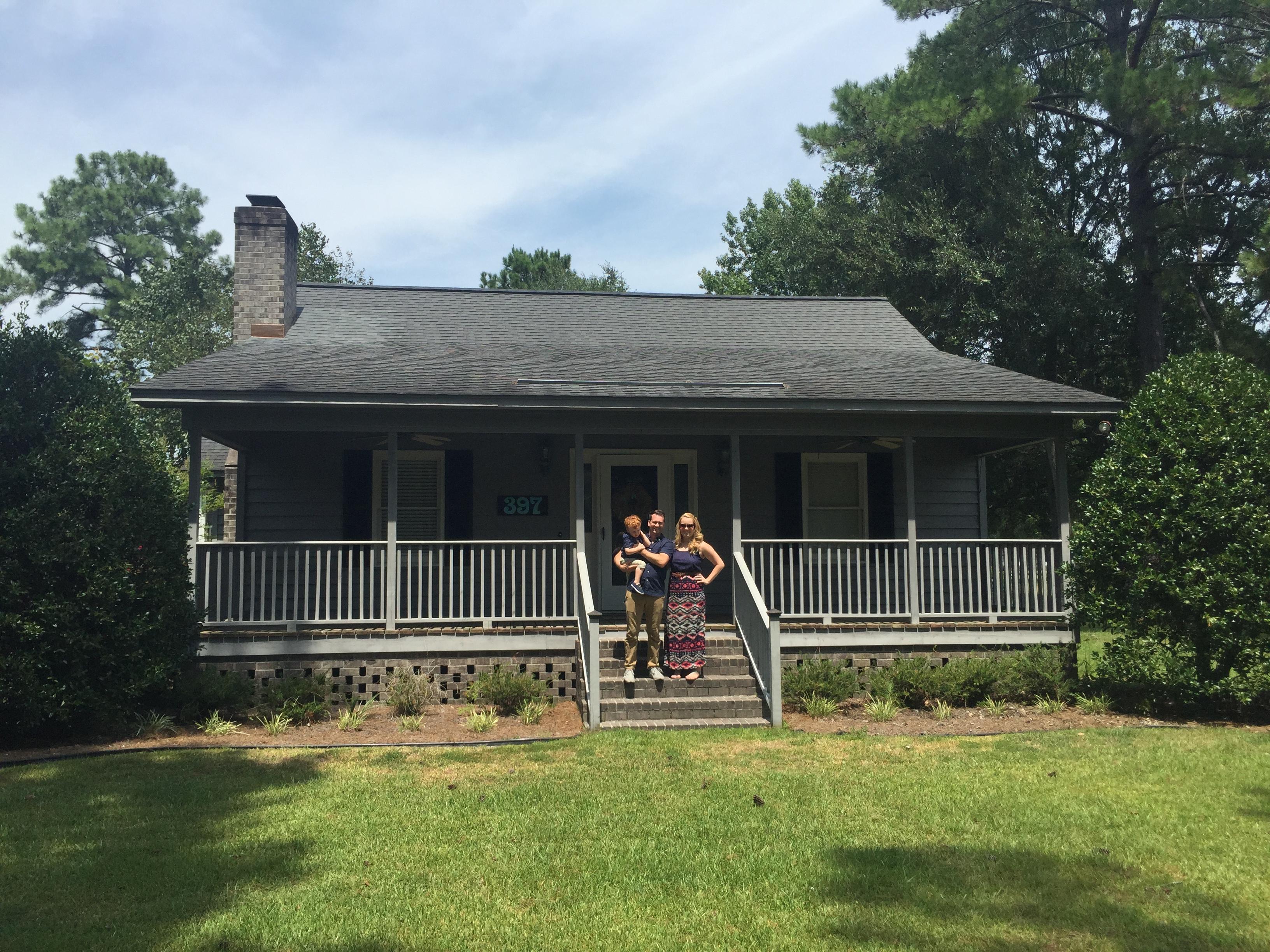 The Jones Family is Over The Moon Excited to have closed on their first home in Georgetown, SC!