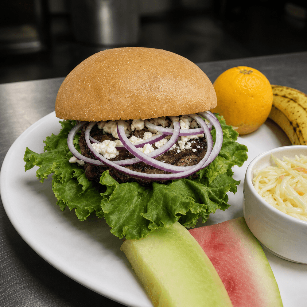 Greek Burger Or Cutlet
