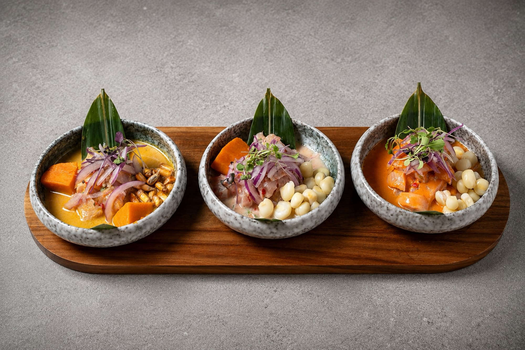 Ceviche en 3 Ajíes / Ceviche