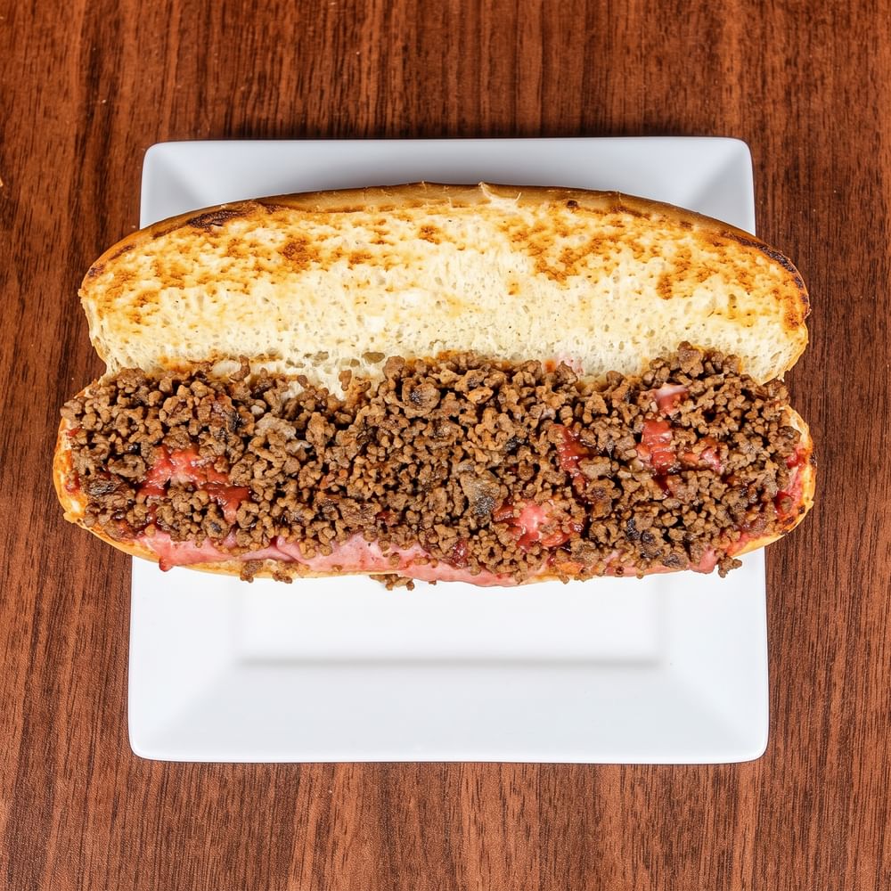 Stromboli Meat Lovers Sandwich