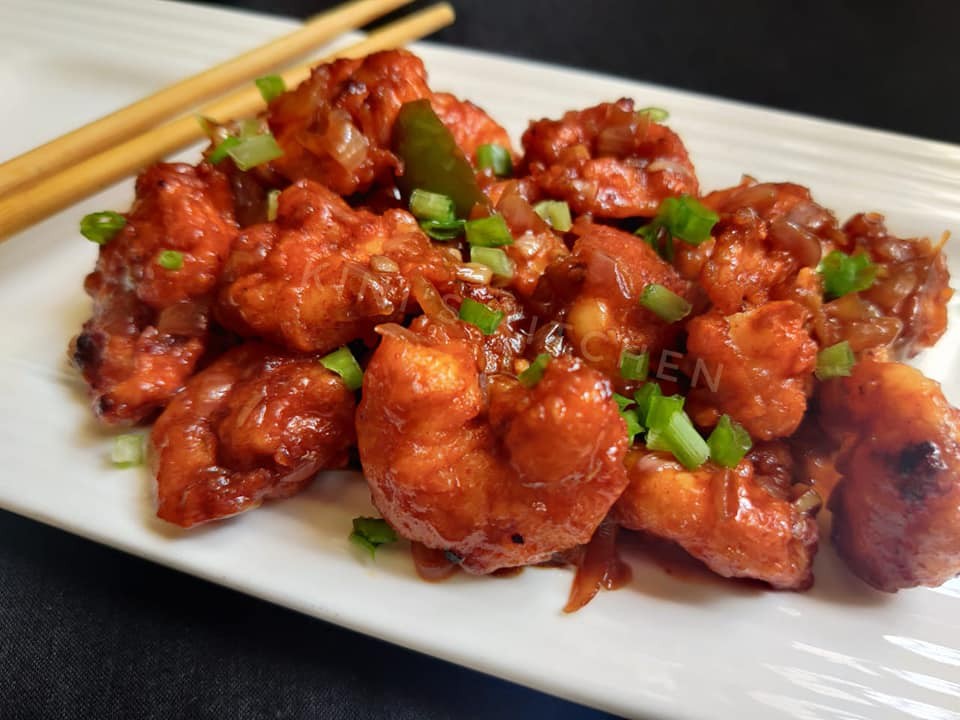 Shrimp Manchurian