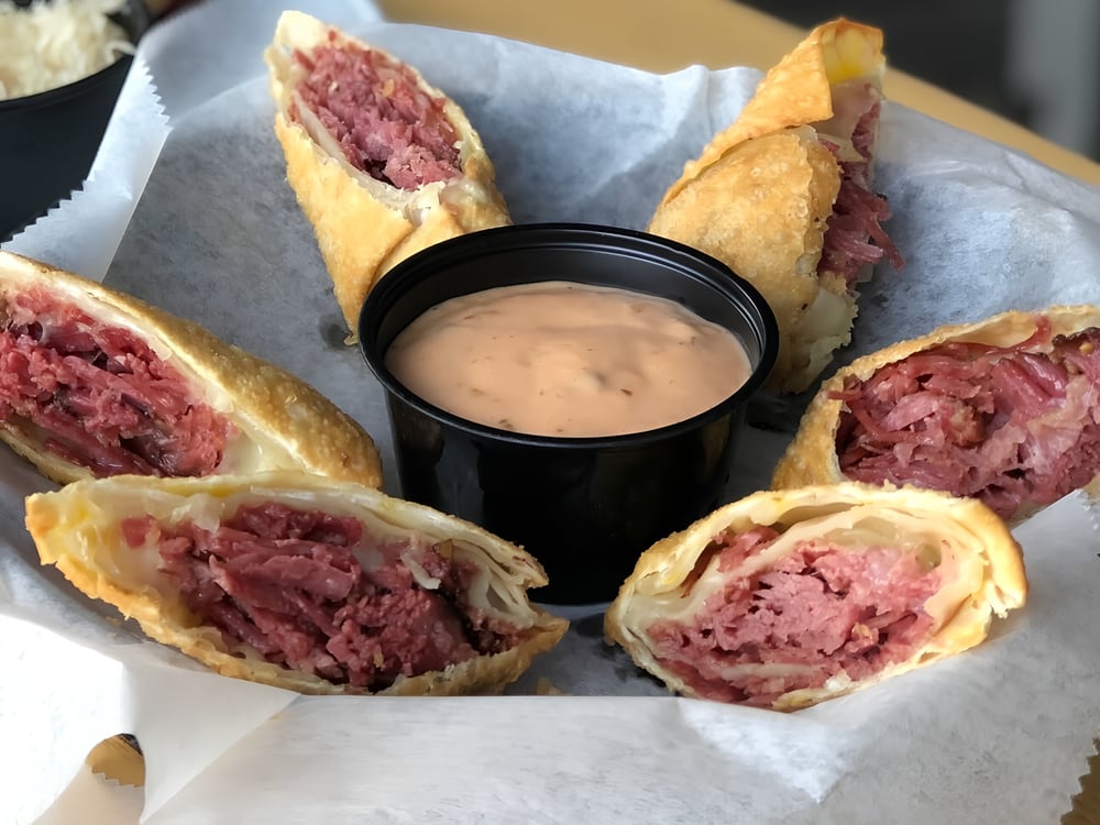 Corned Beef Egg Rolls