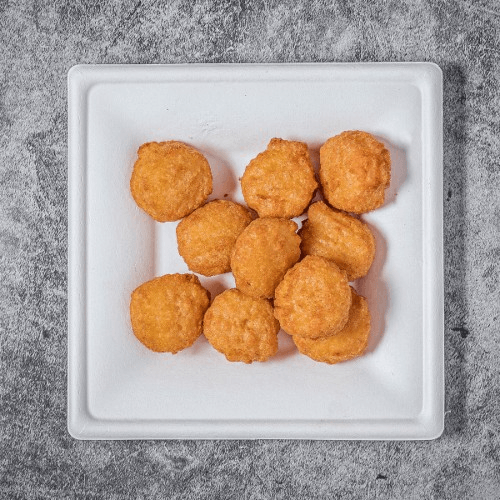 Sweet Corn Bites with Dip