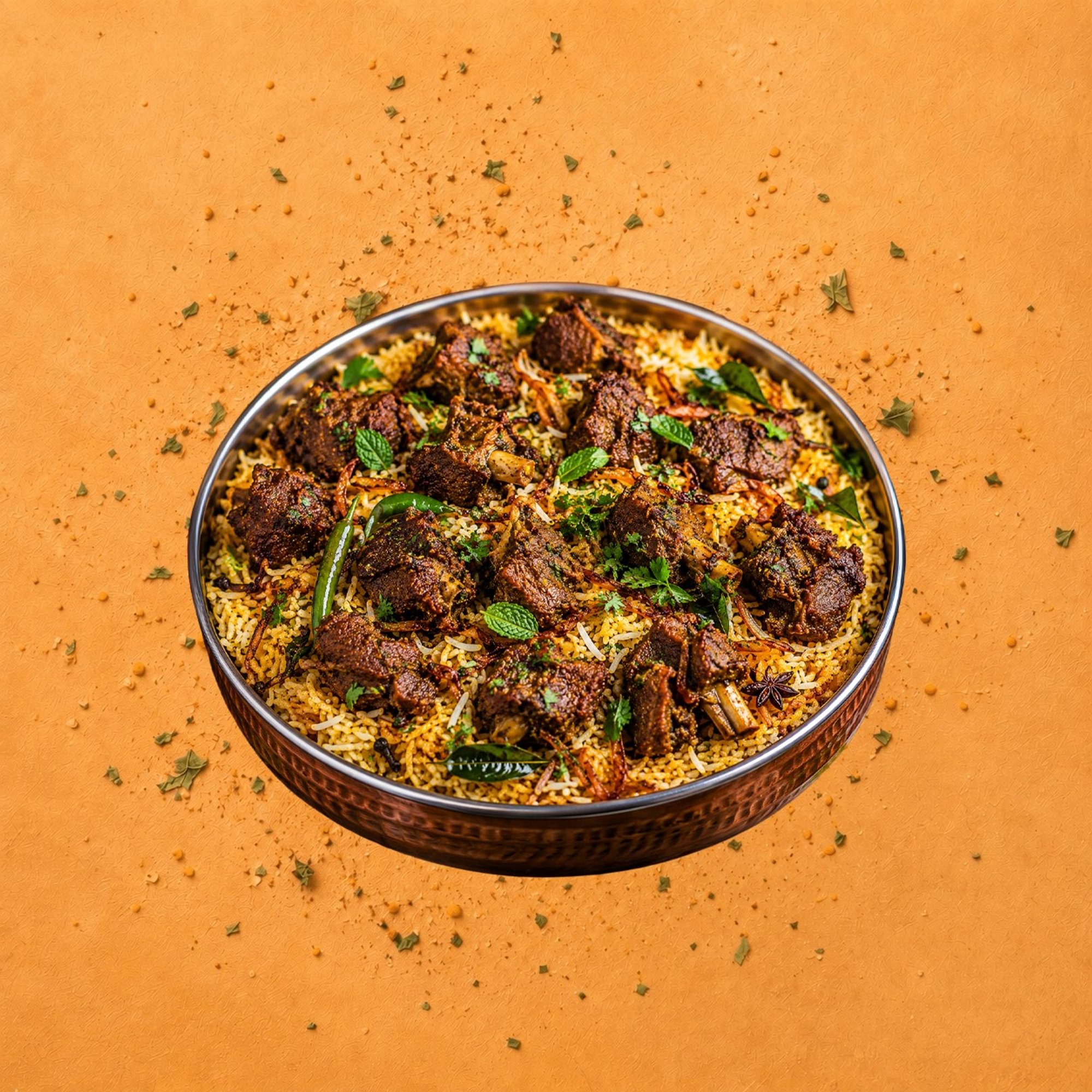 Goat Fry Biryani