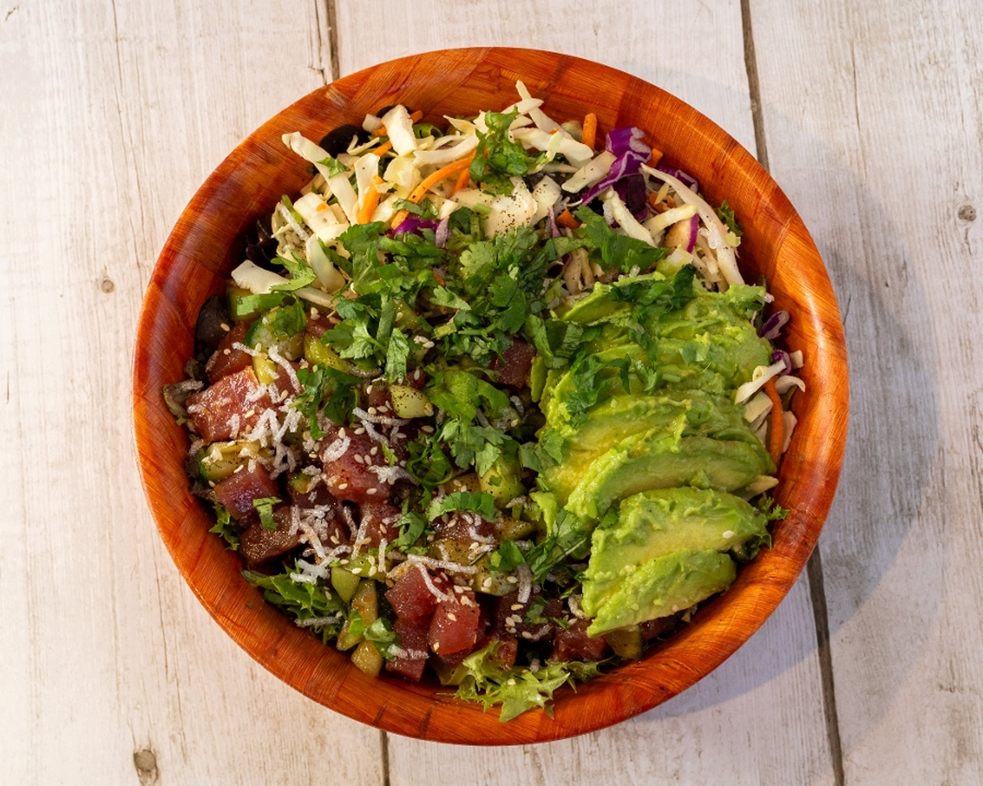 Ahi Poke Salad
