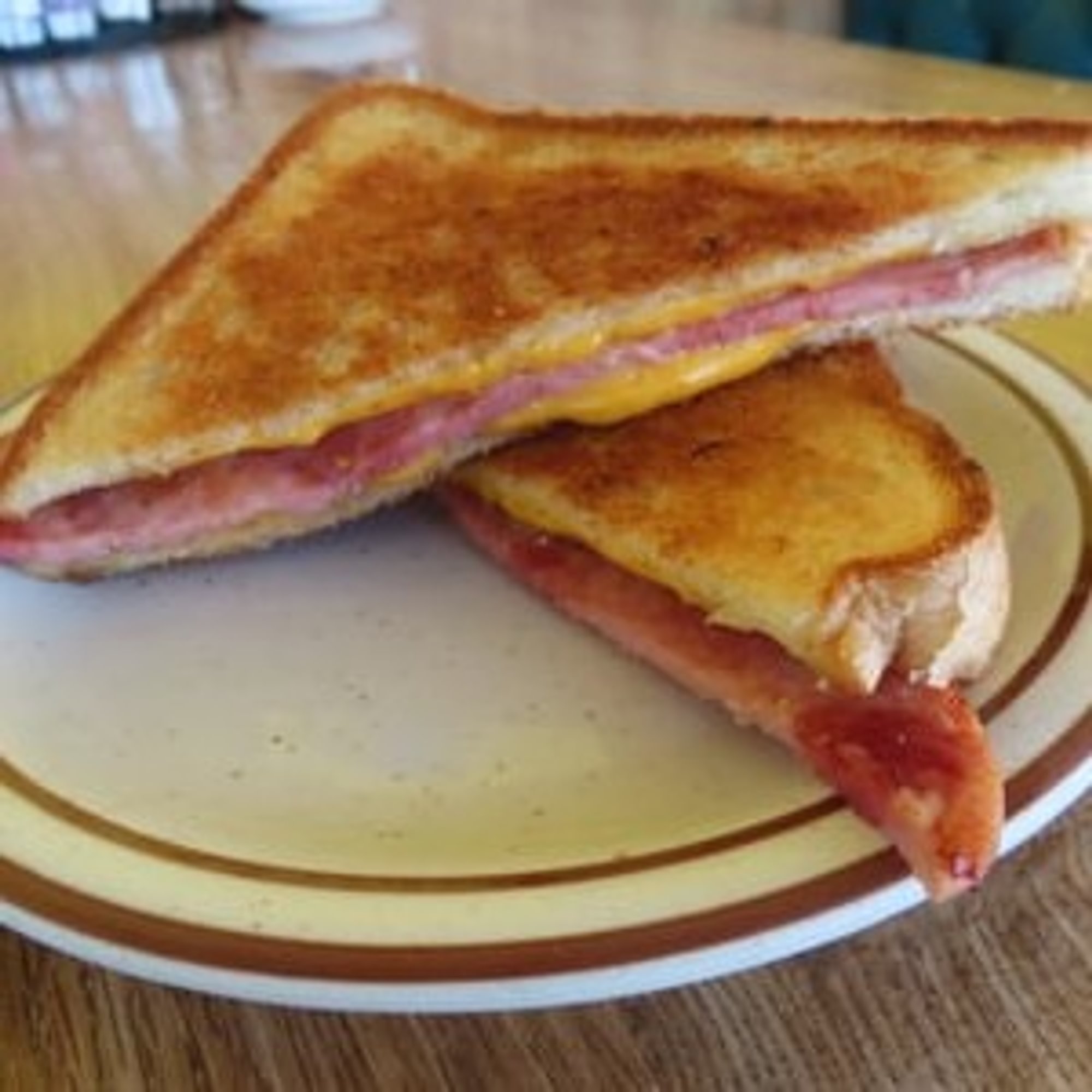 Grilled Ham & Cheese Sandwich