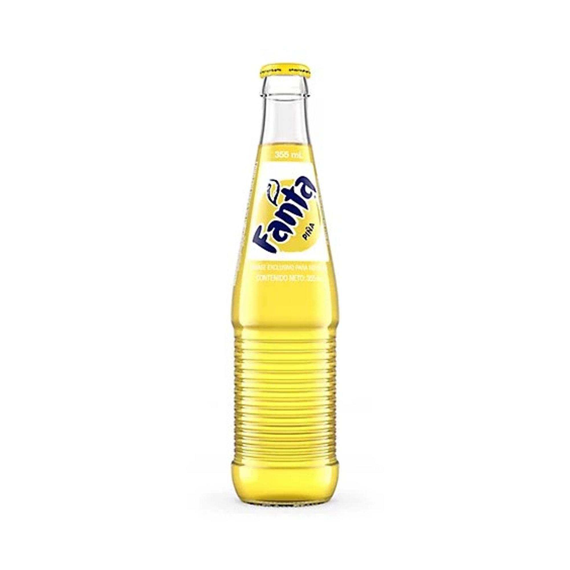 Pineapple Fanta Bottled Soda