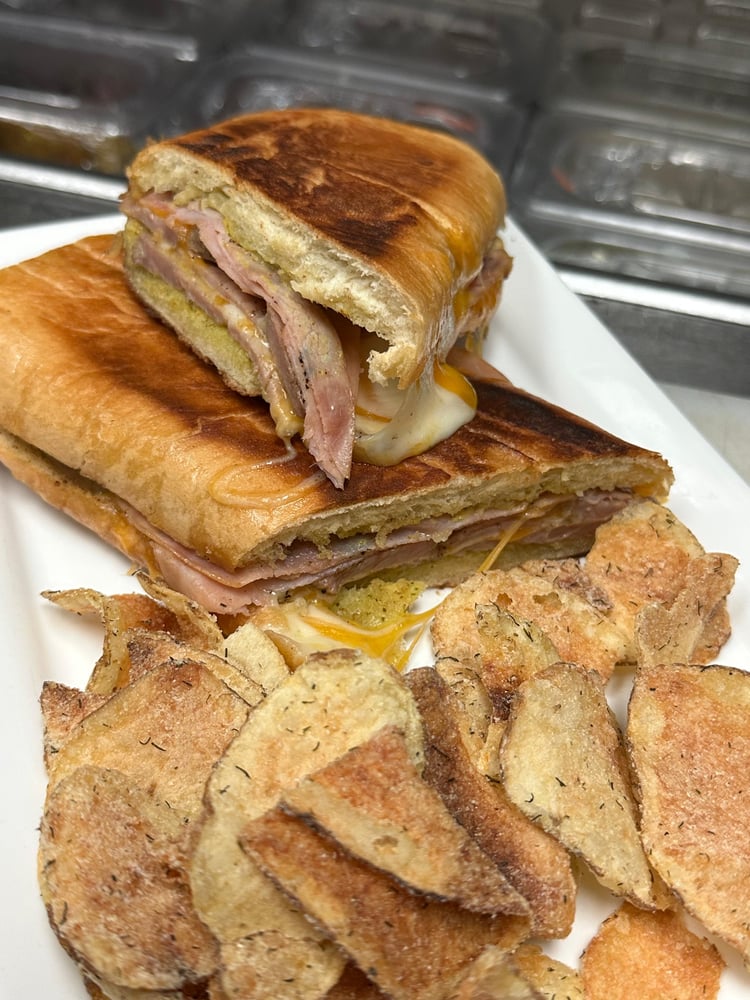 Tropical fusion Cuban Sandwich