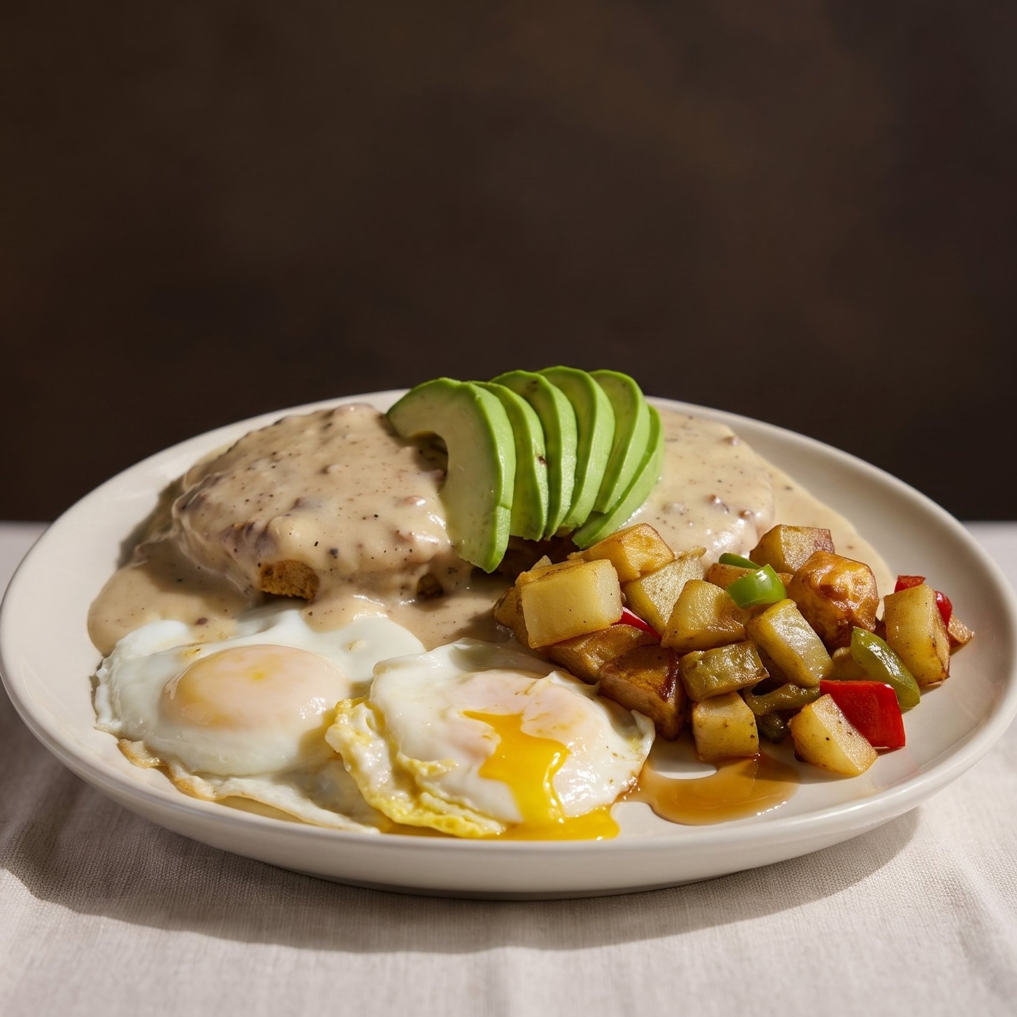 Chorizo Biscuits & Gravy