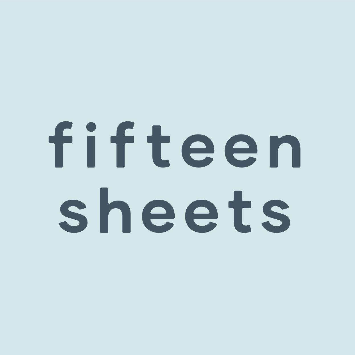 Fifteen Sheets Adelaide Hills