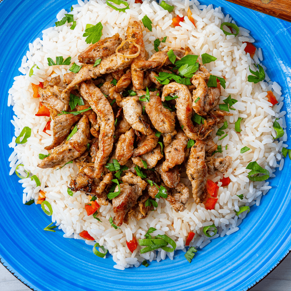 Chicken Shawarma (Homemade Gyro) Platter