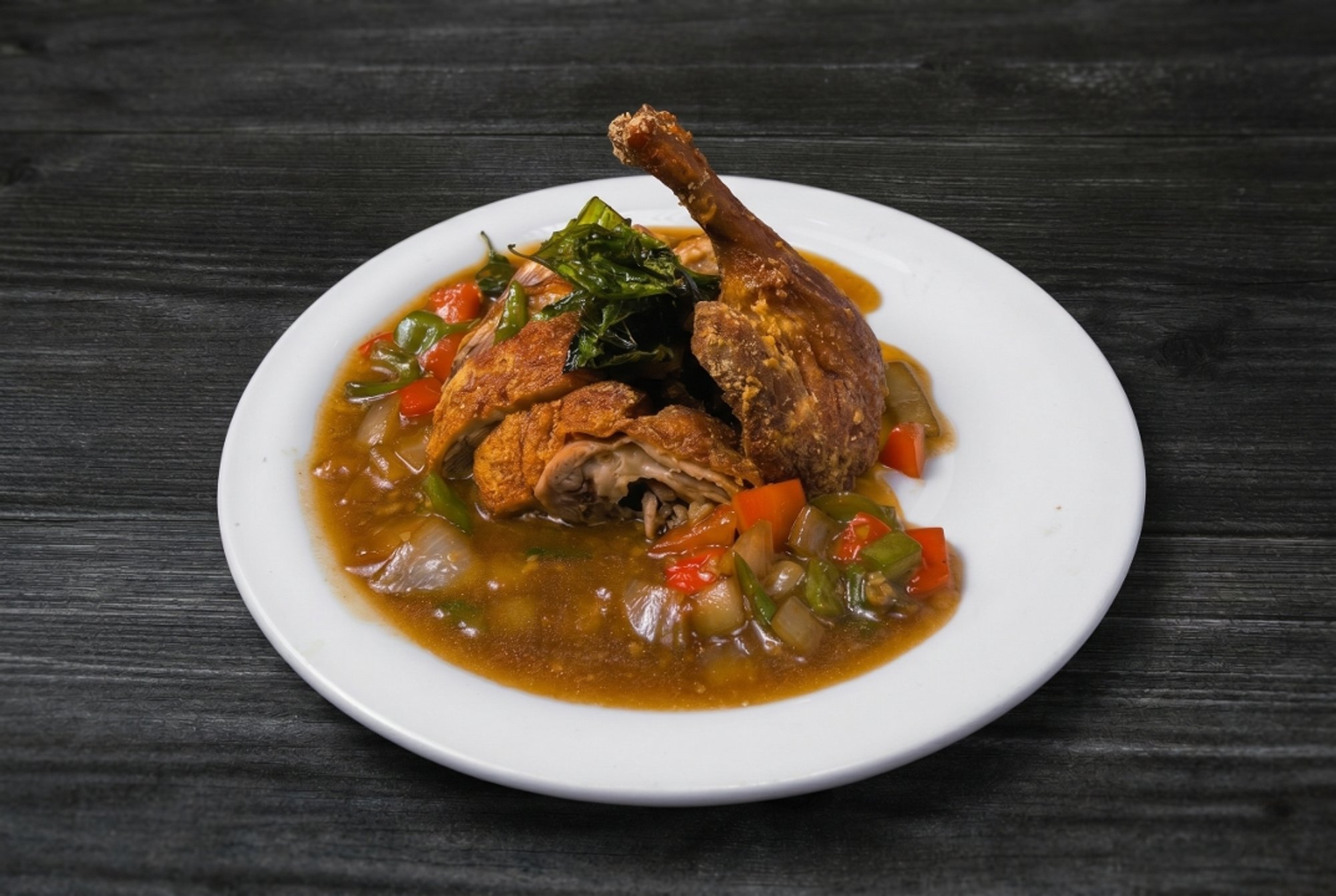 Crispy duck
