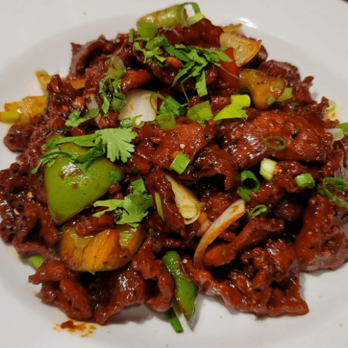 Lamb with Basil & Chili