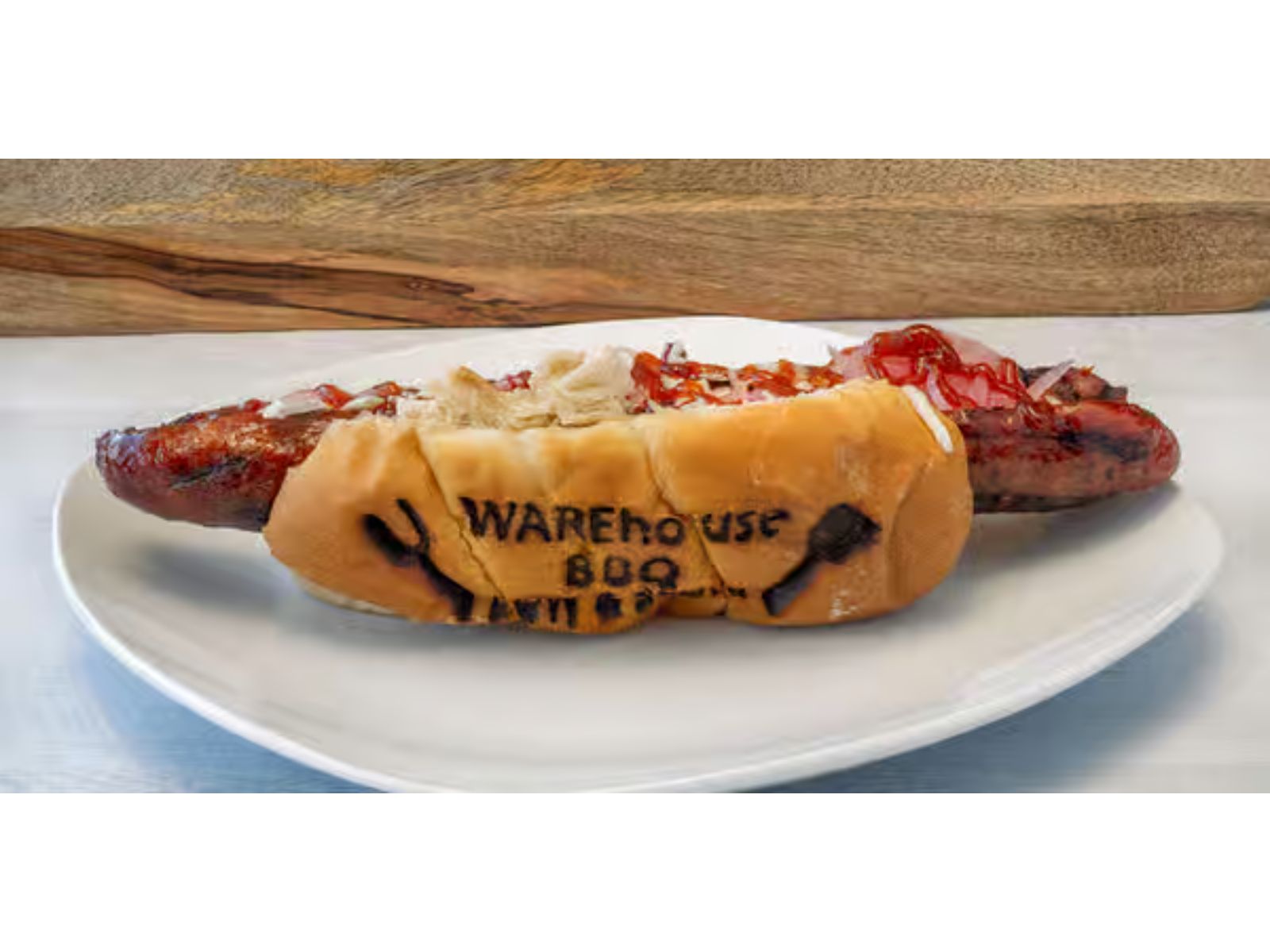 Signature House-Crafted Andouille Sausage Sandwich