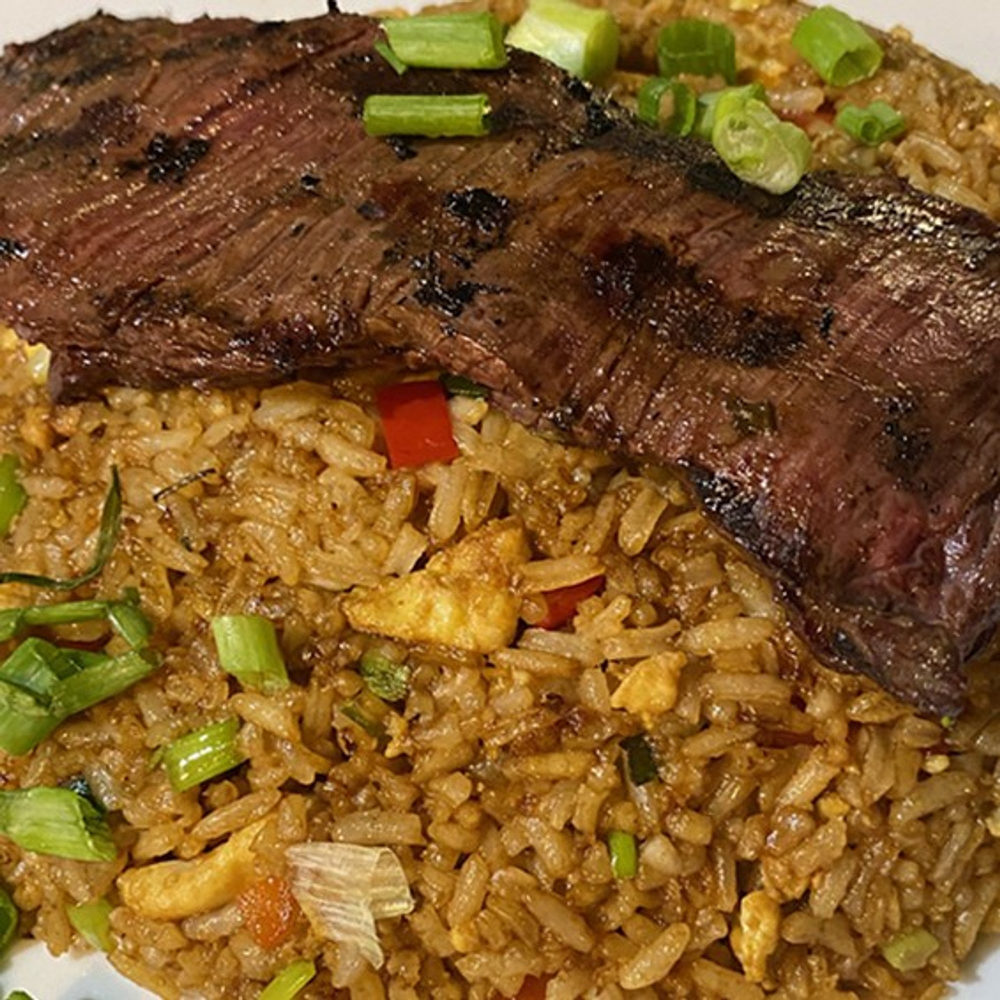 Churrasco with Chaufa
