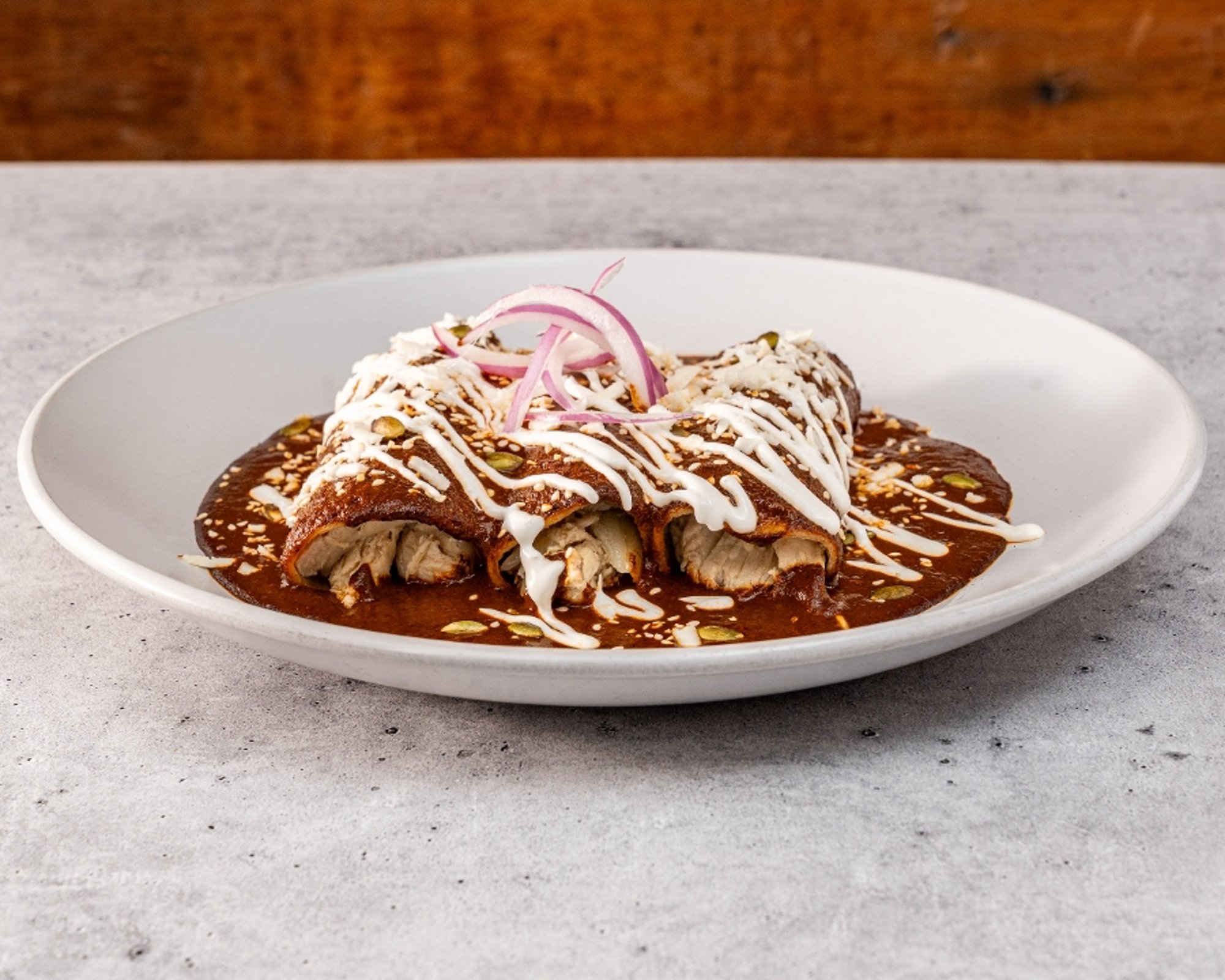 Enmoladas de Pollo