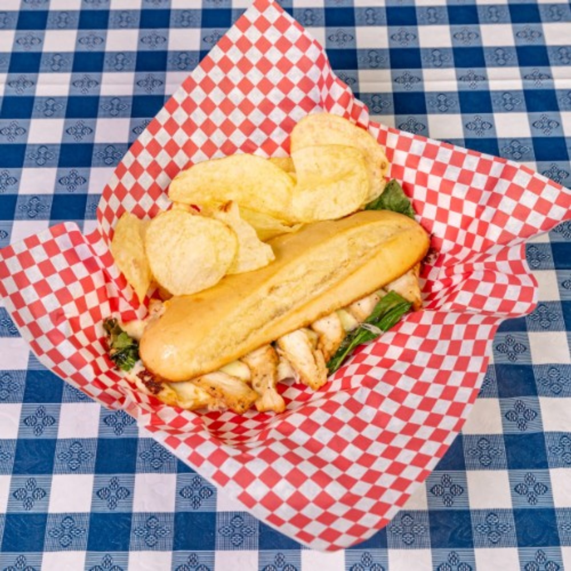 Spinach Chicken Sub