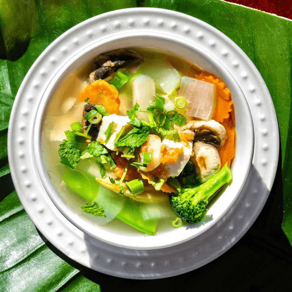 Vegetables & Tofu Soup
