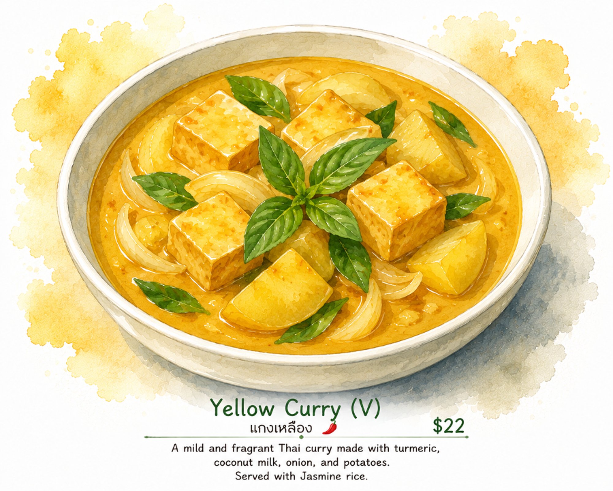 YELLOW CURRY (V)