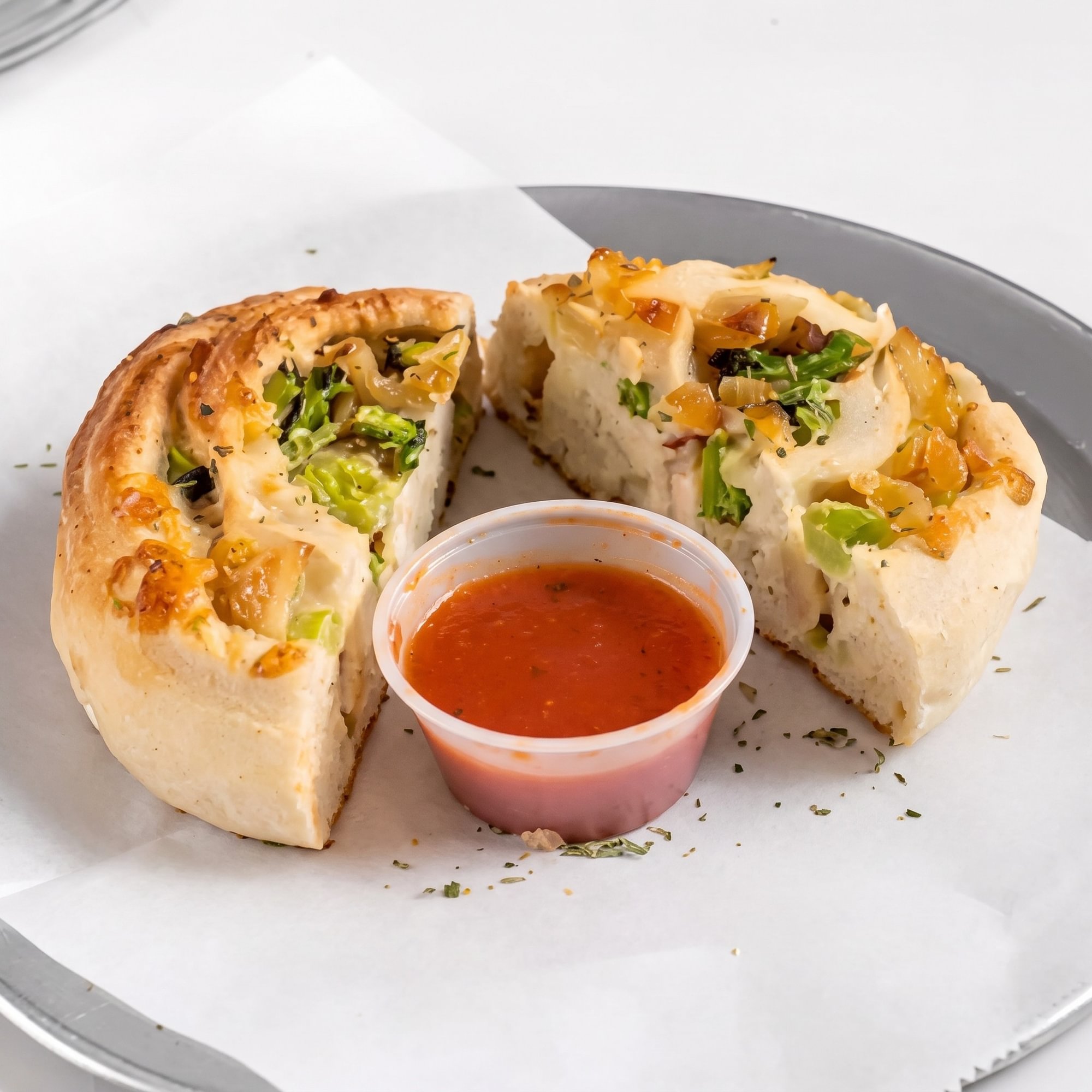 Chicken Broccoli Pinwheel