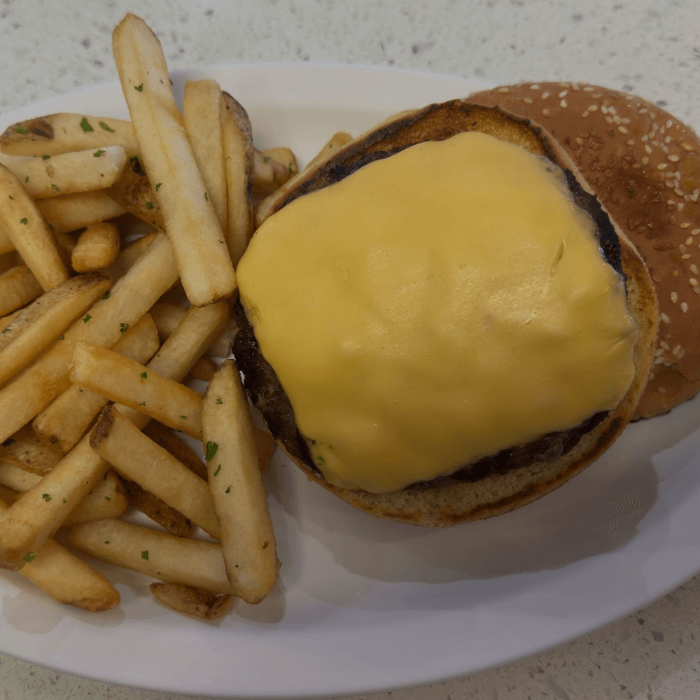 Plain Cheese Burger