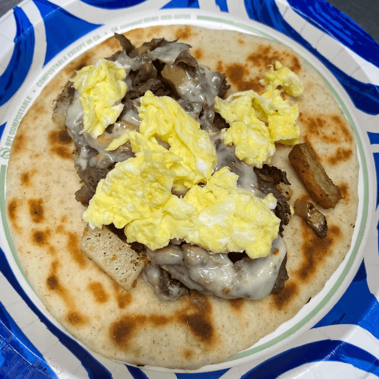 Steak & Egg Pita