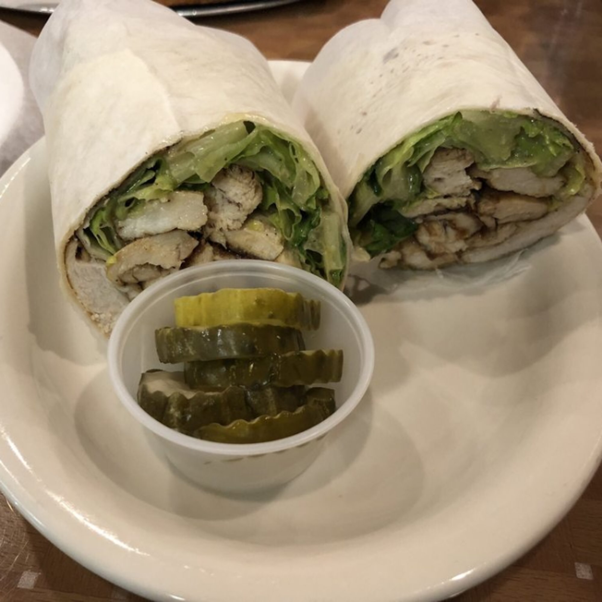 Grilled Chicken Caesar Wrap
