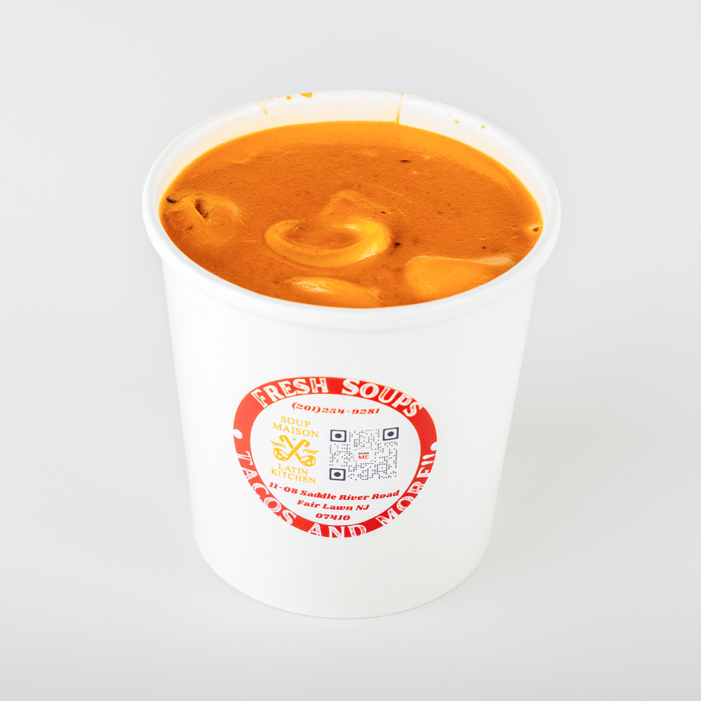 Tomato Bisque and Cheese Tortellinis