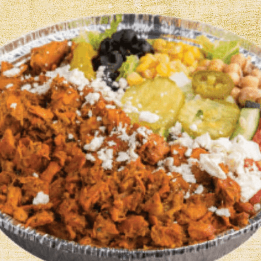 Chicken Over Rice Platter