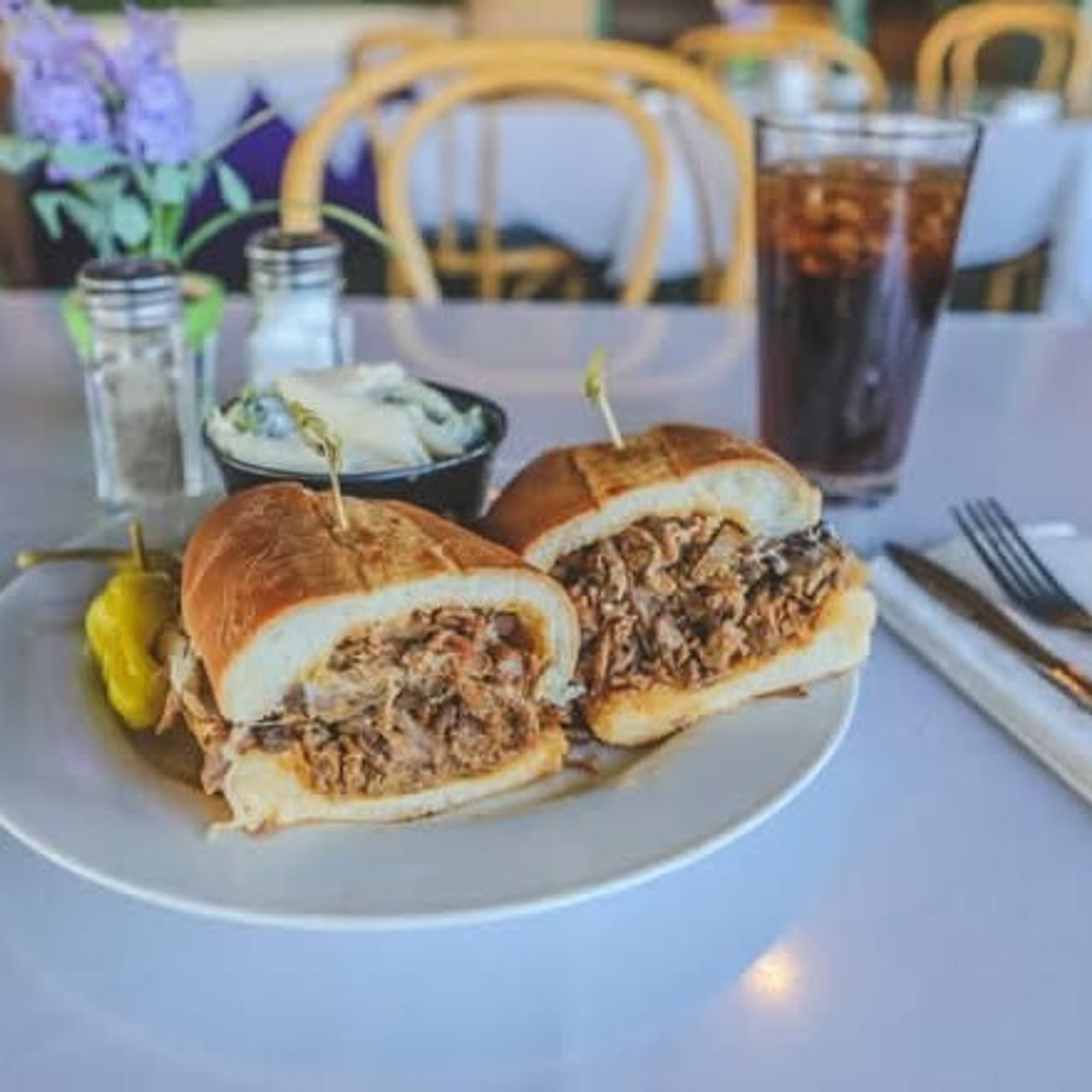 Tri-Tip Sandwich