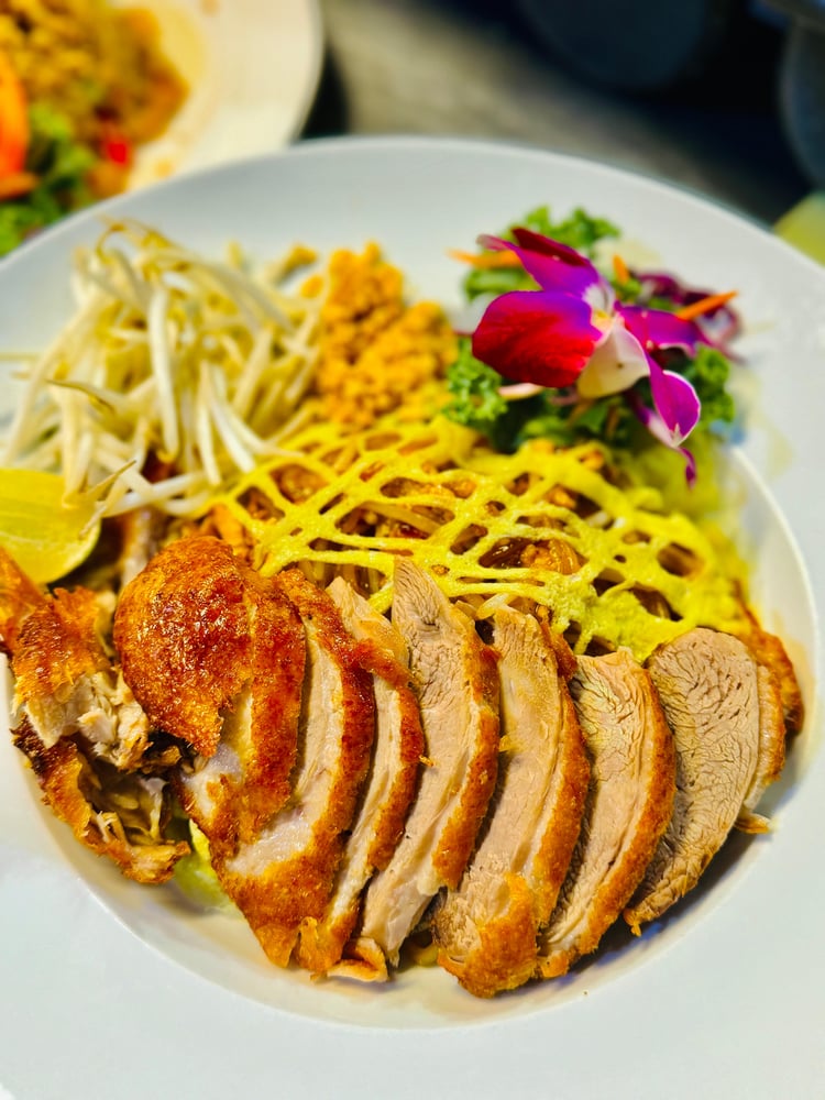 Duck pad thai