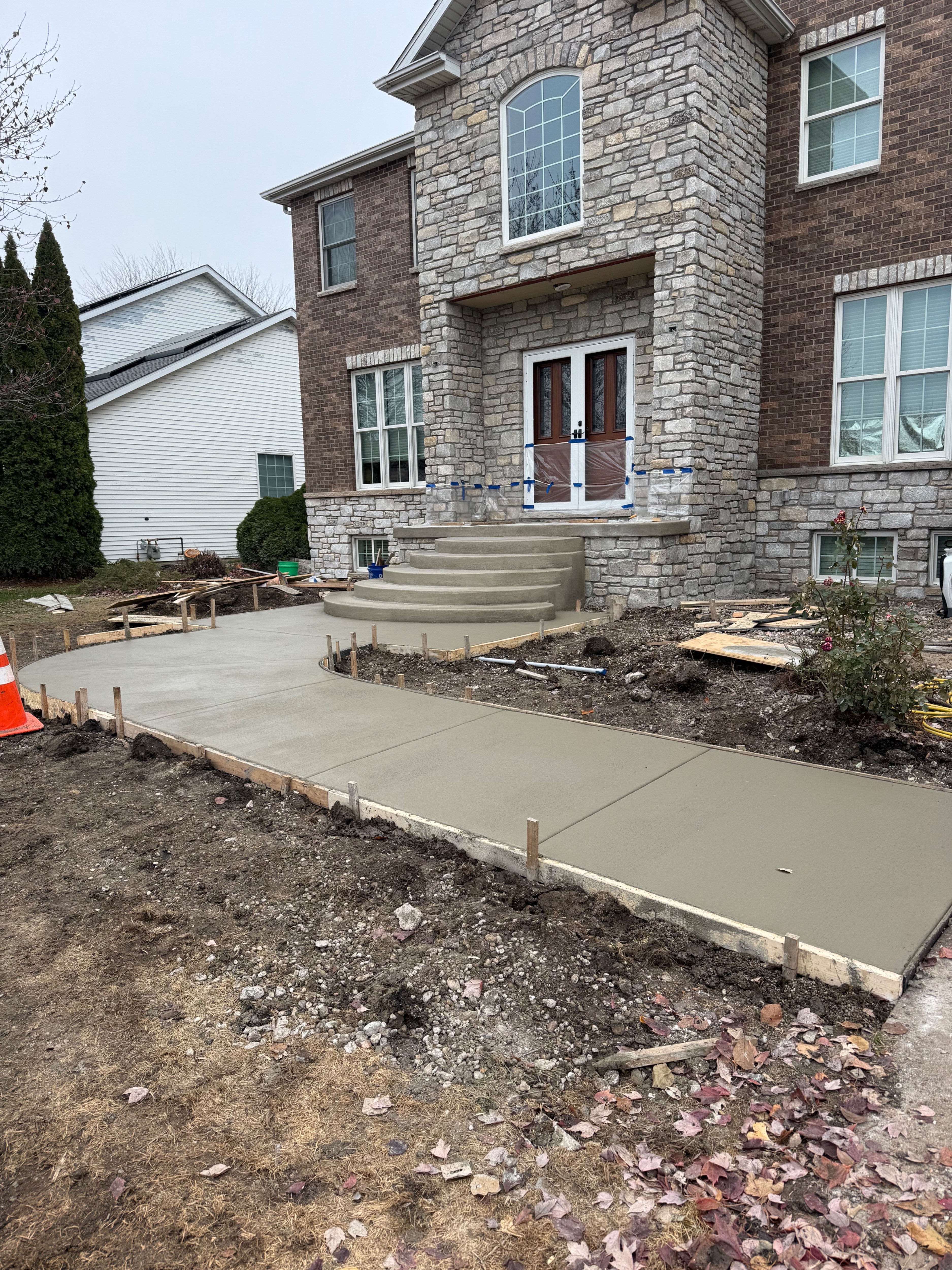 Vertical Vision Concrete Image