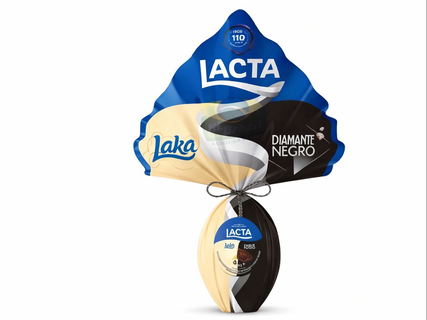 Ovo Lacta Mix Diamente Negro & Laka 494g