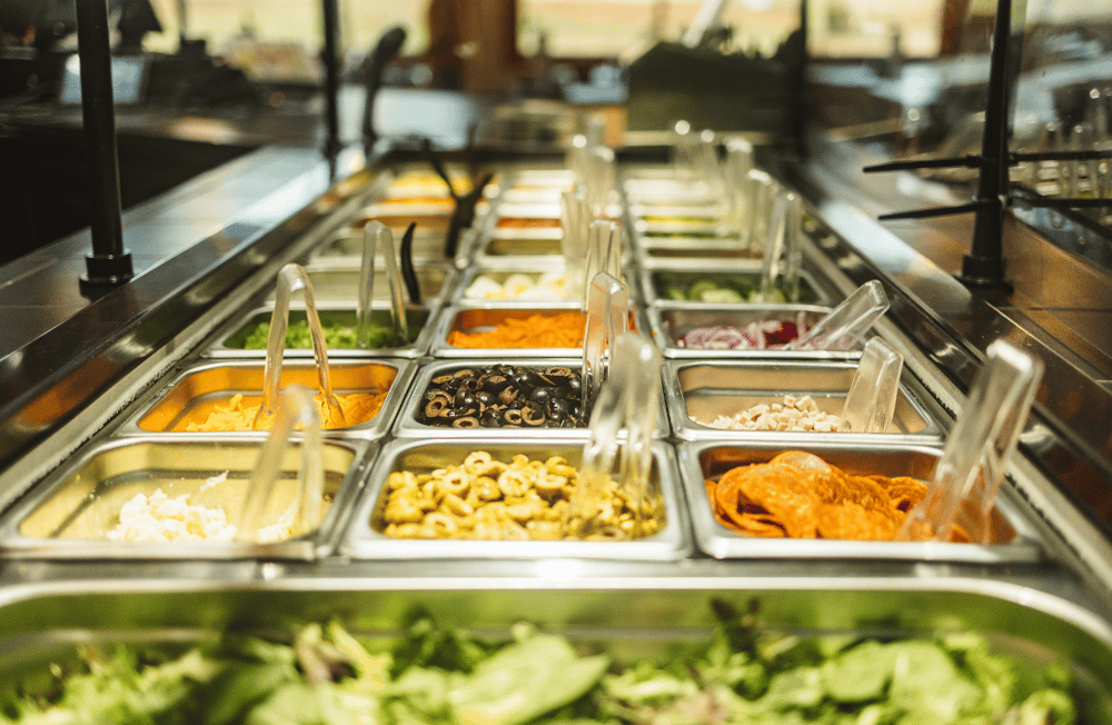 1 trip Salad Bar