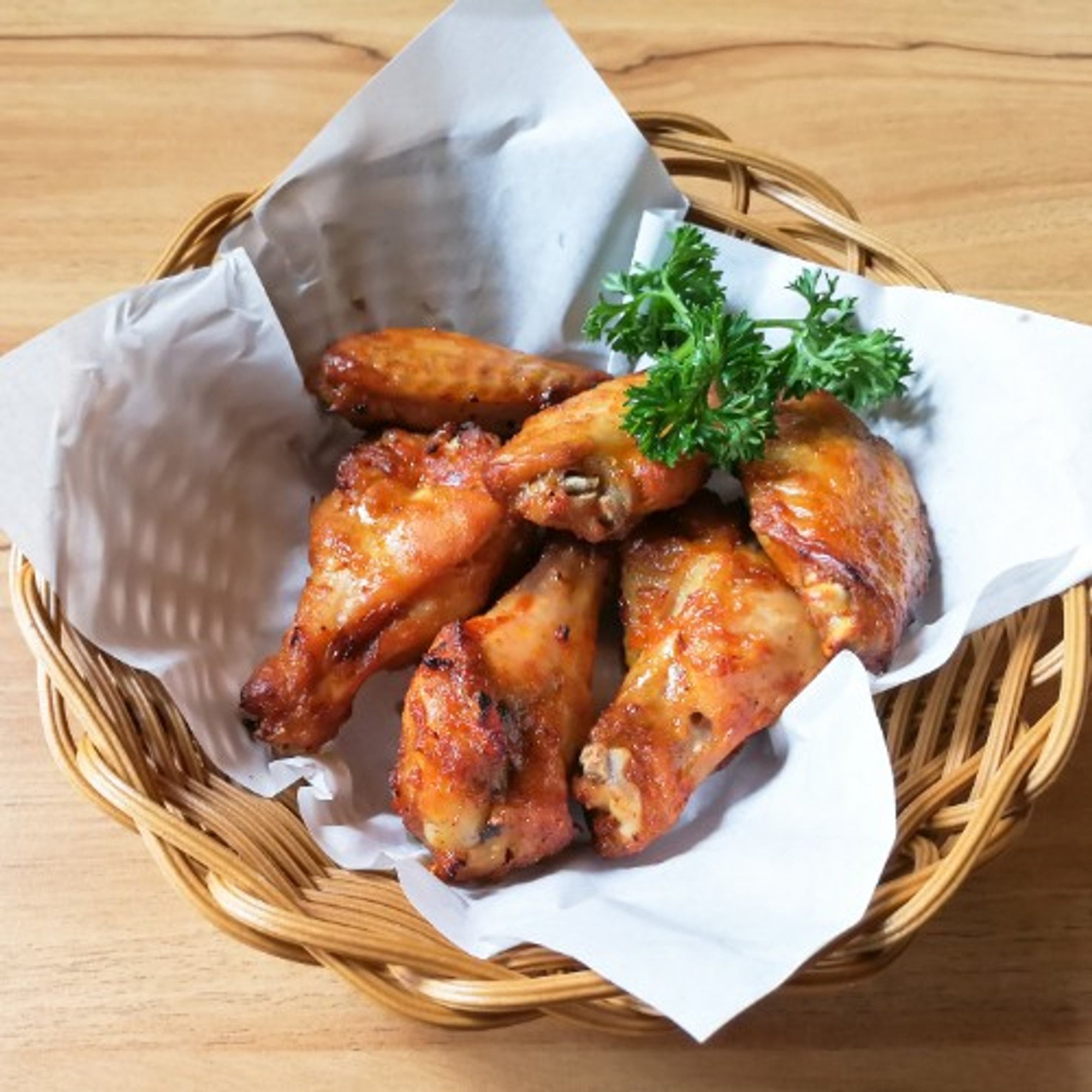 6 Pc Wings Basket
