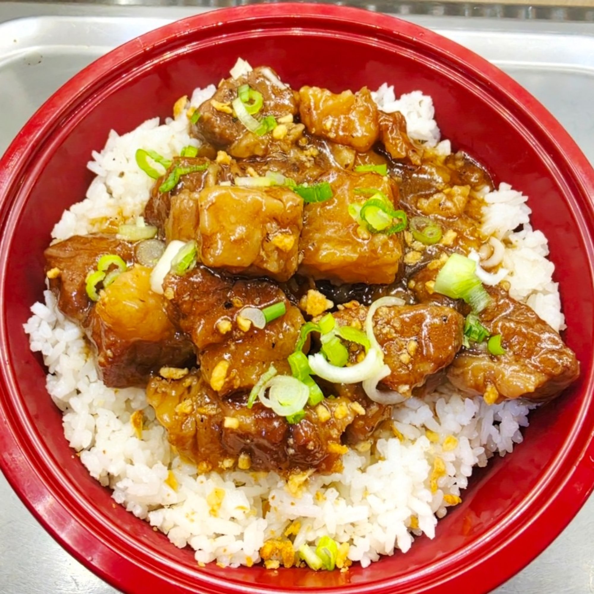 Beef Pares Rice Bowl