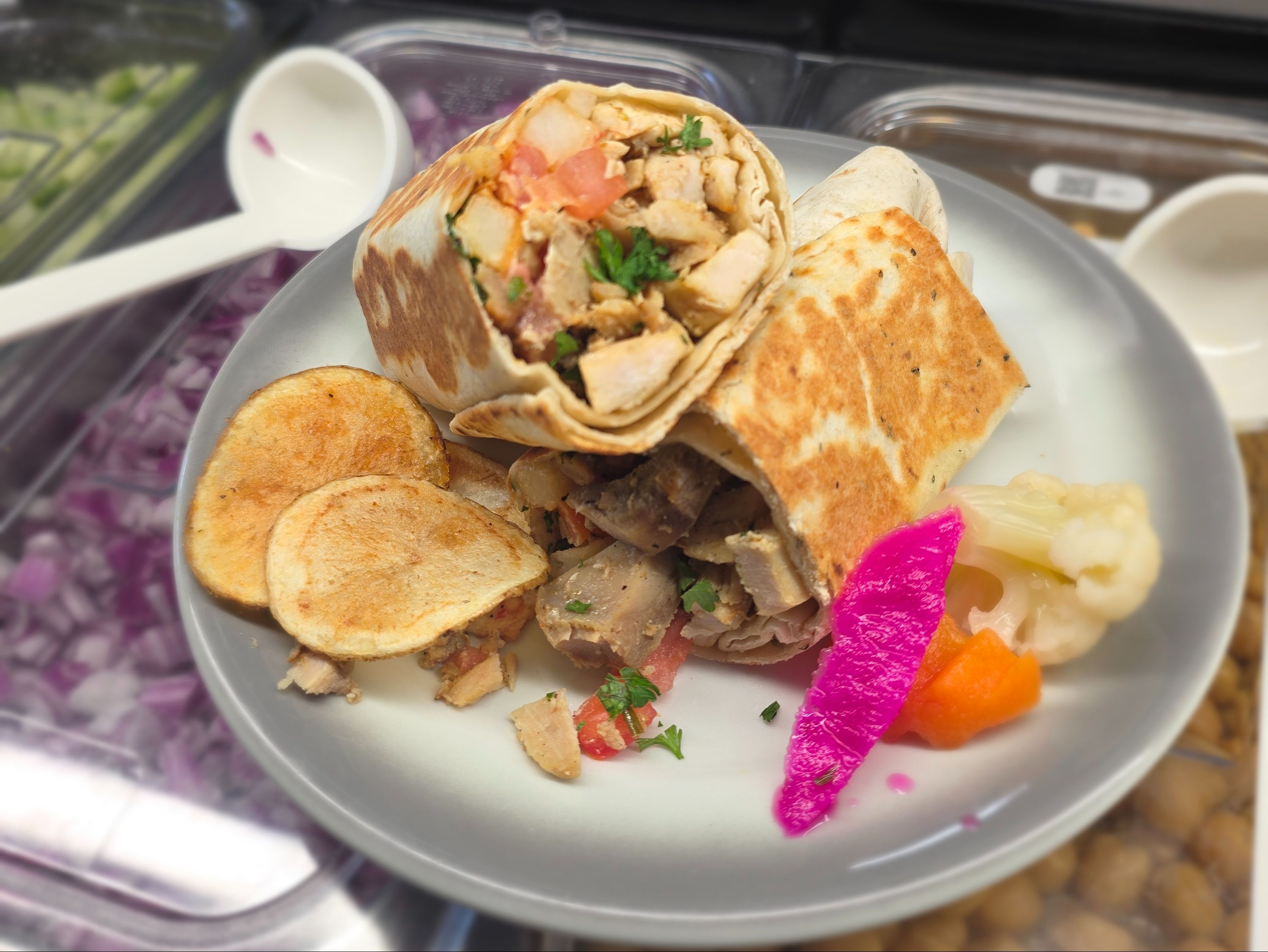 Mixed Shawarma Wrap