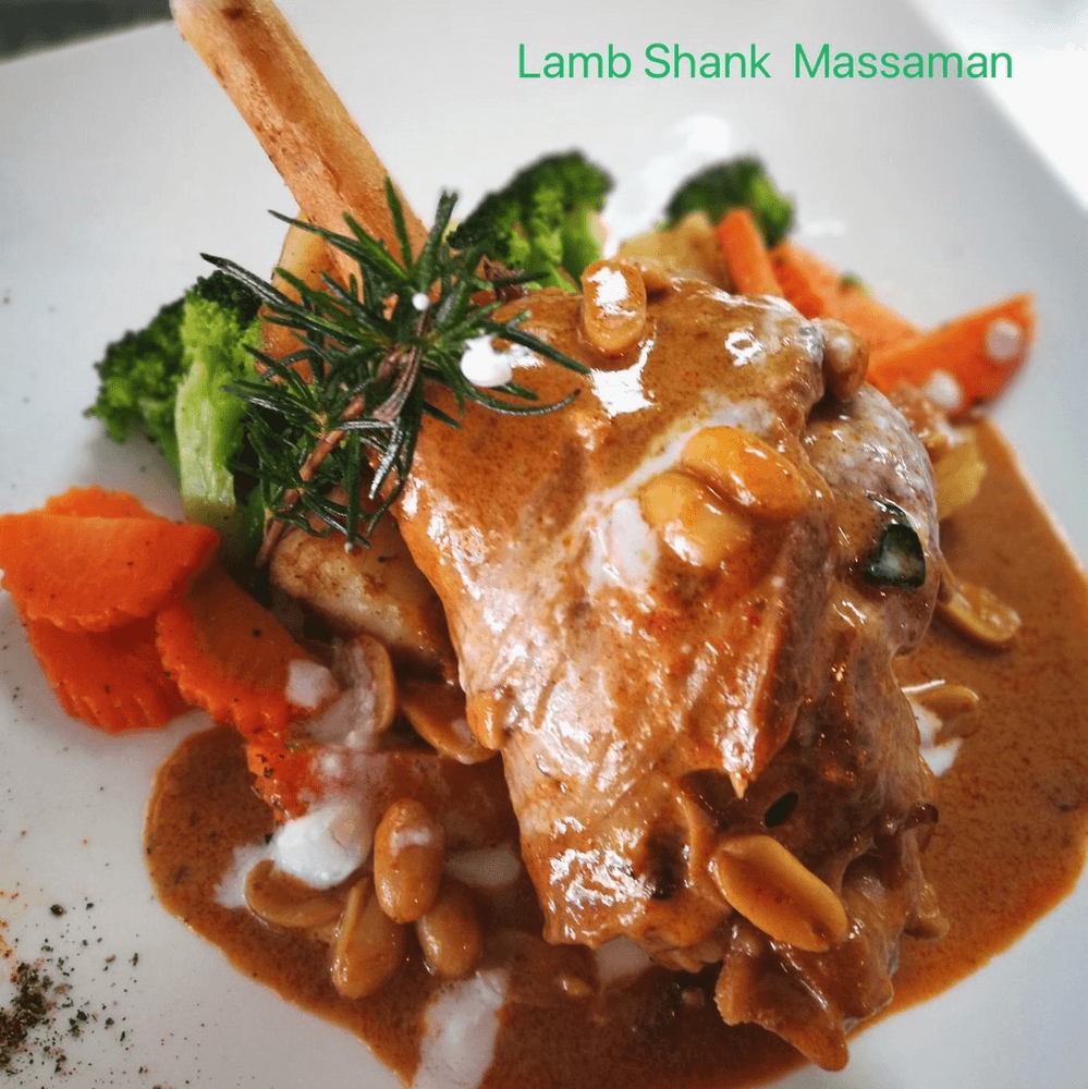 Lamb Shank Massaman Curry sauce