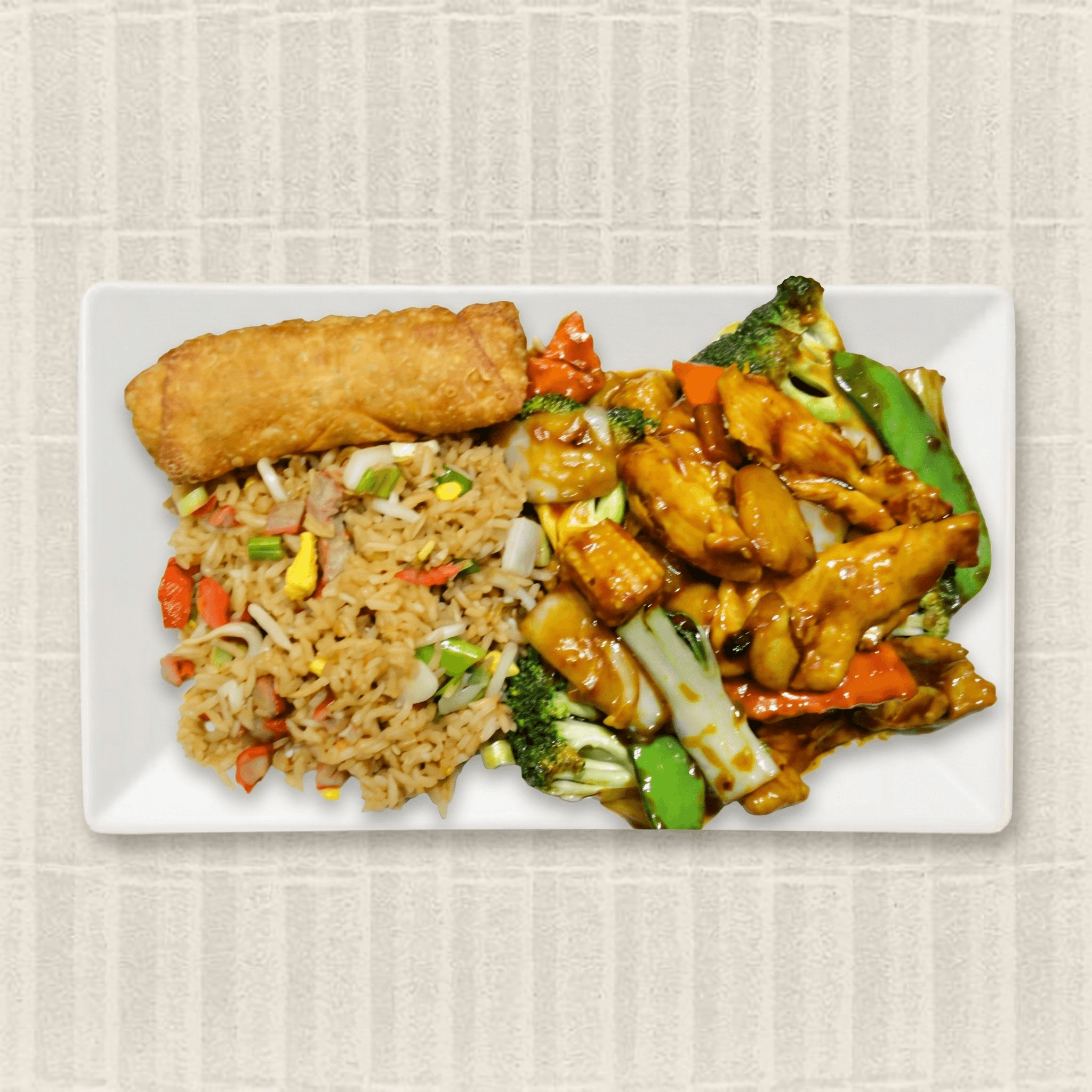 19. Szechuan Chicken Platter