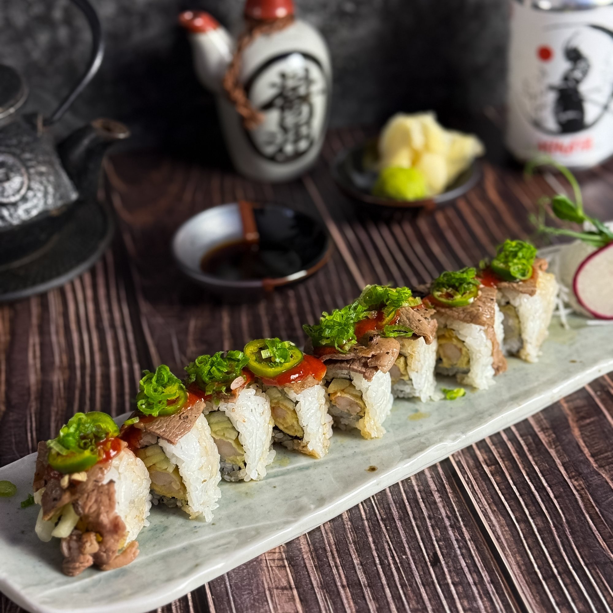 Steak & Shrimp Roll