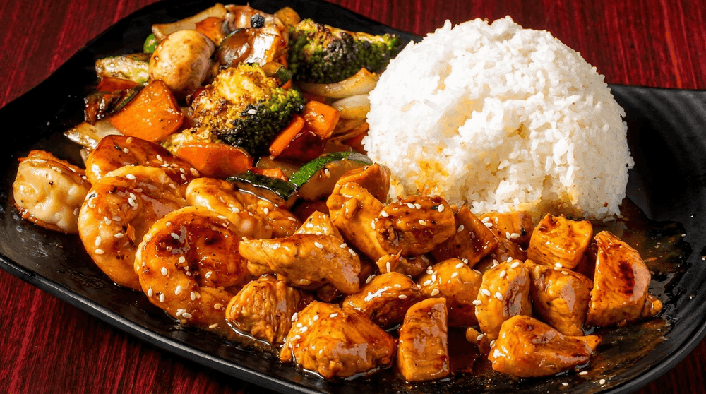 Hibachi Chicken and Shrimp
