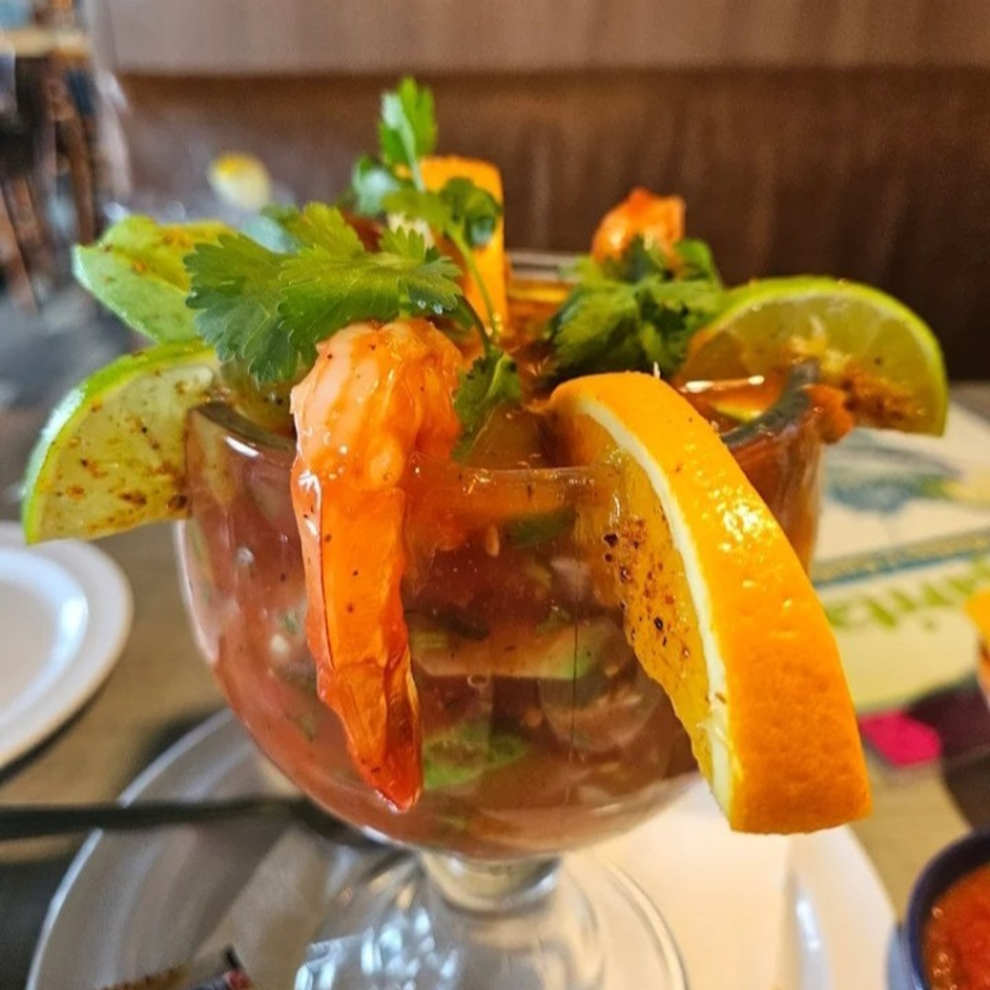 Coctel De Camaron Mexican Shrimp Cocktail