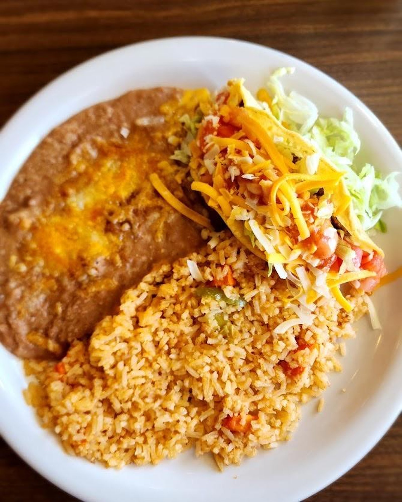 #1 One Taco Dinner