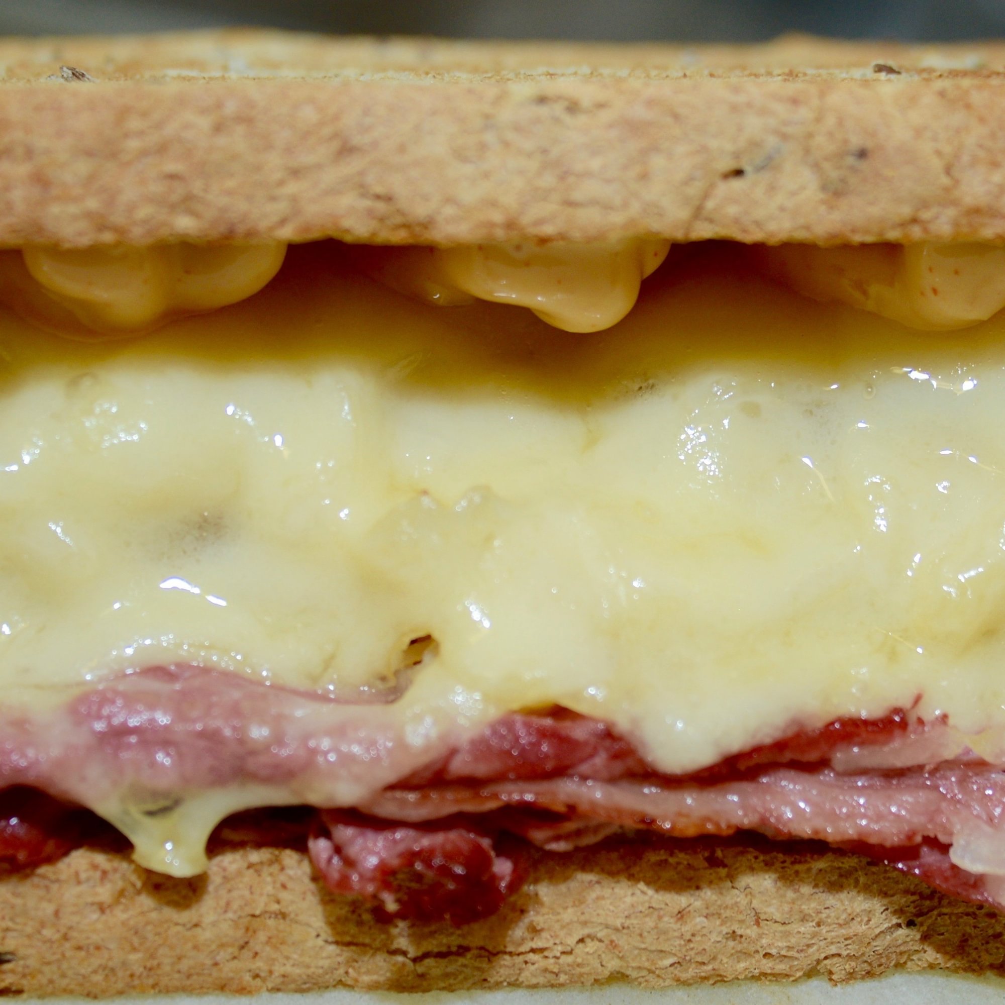 2. Classic Reuben sandwich (warm)