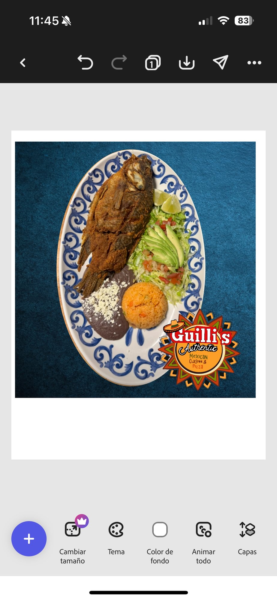 Mojarra frita